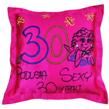 [Ds06-30] Poduszka satynowa Podusia Sexy 30